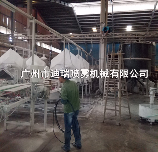 江西金泰源陶瓷喷雾降温系统